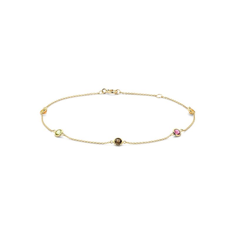 Blush Armband 2266YFC - Geelgoud (14k) met Citrien …