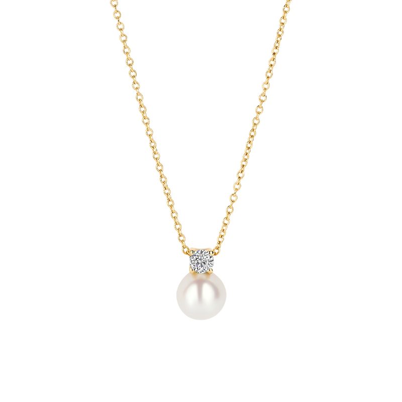 Blush Collier 3163YPW - Geelgoud (14k) met Parel …