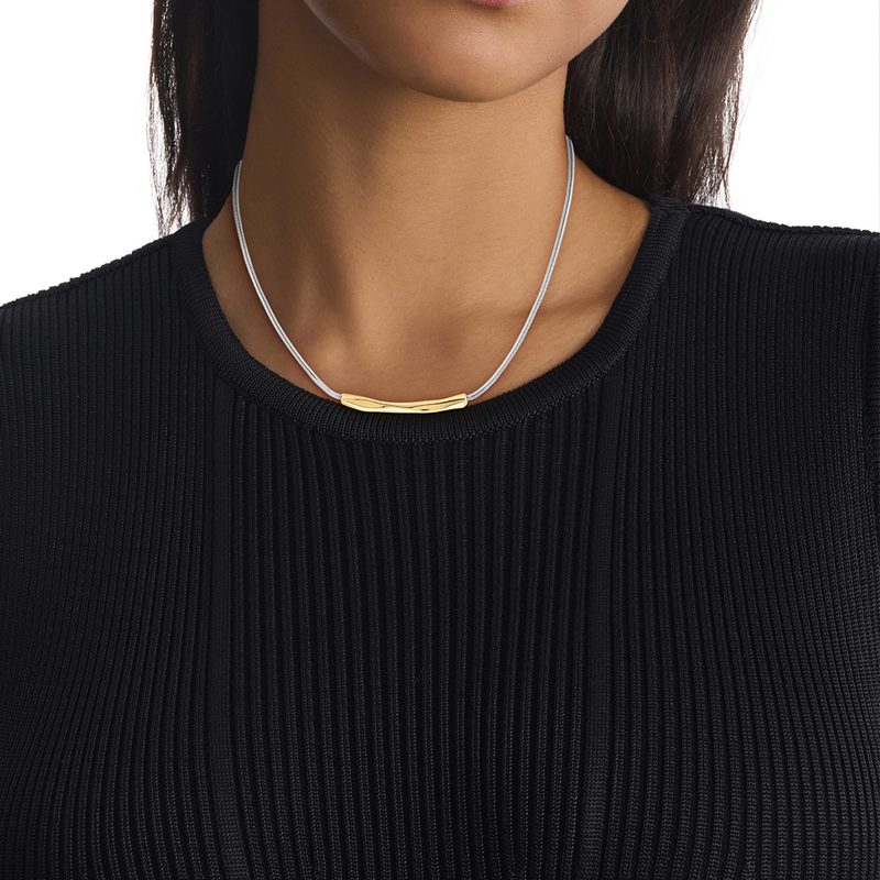 Calvin Klein CJ35000945 Dames Ketting Staal Gp