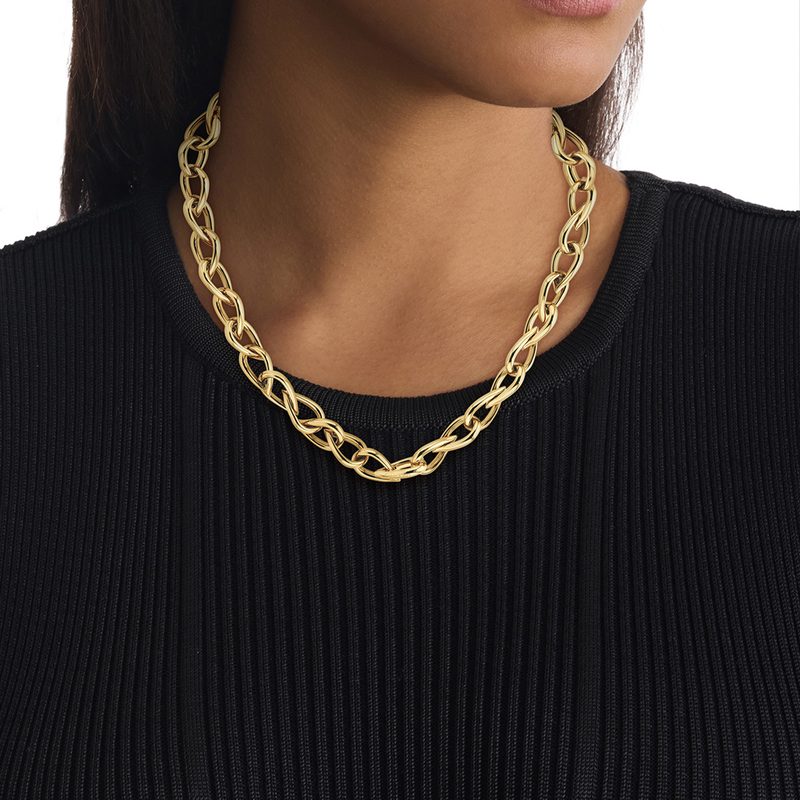 Calvin Klein CJ35000918 Dames Ketting Staal Gp
