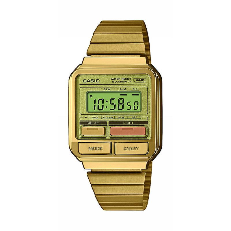 Casio Vintage A120WEG, goudkleurig
