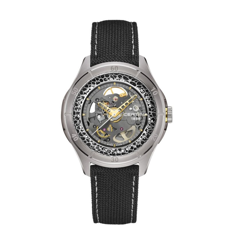 Certina Ds/gr/a/titane/s. brun/gris C0424075608110