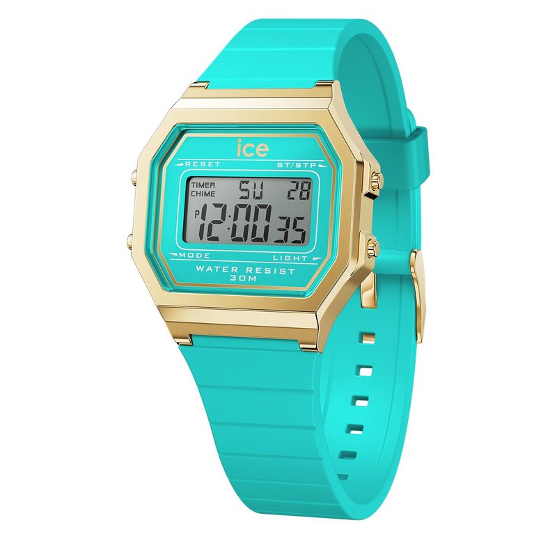 Ice-Watch ICE digit retro - Blue curacao - Small