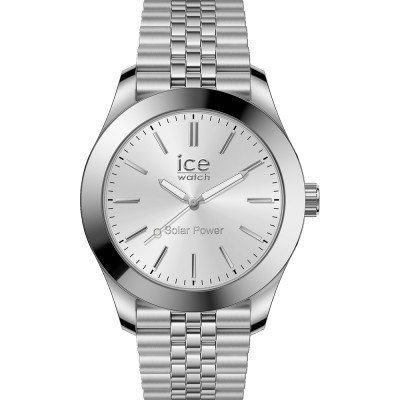Ice-Watch ICE staal - goud - Small - SOLAR 3H