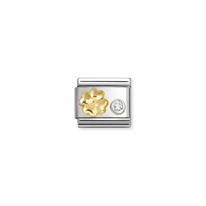 Nomination Composable classic symbol four-leaf clo …