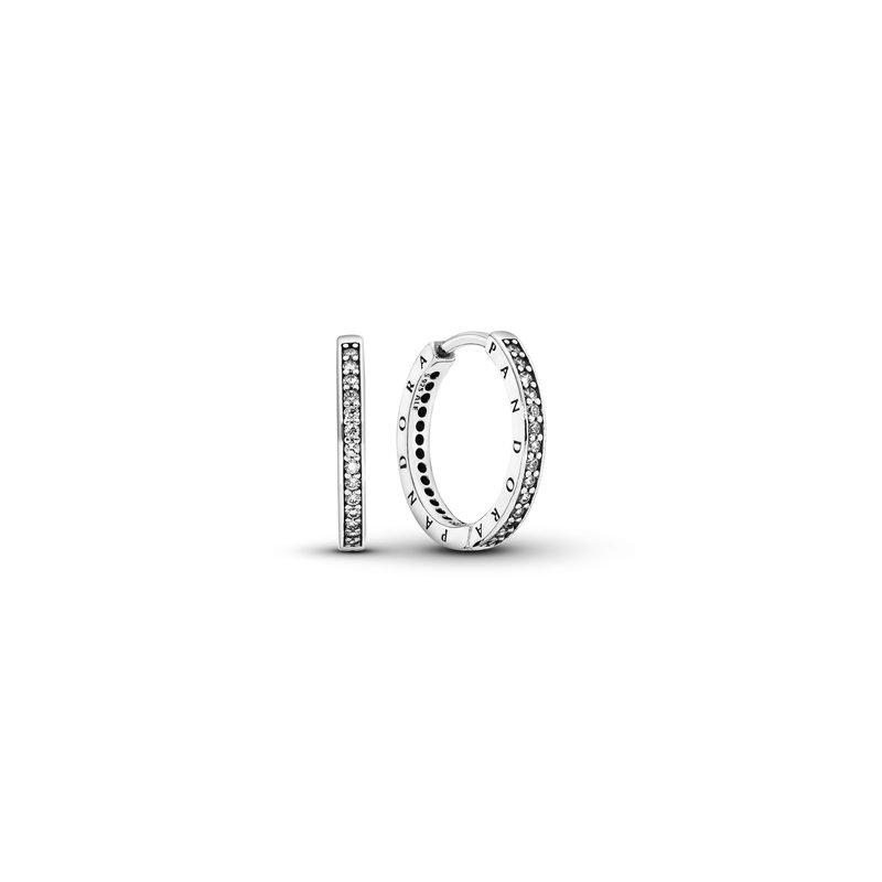 Pandora Sprankeling & Logo Oorringen