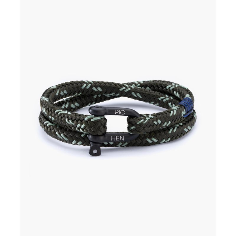 Pig & Hen Salty Steve armband, Army / Atlas Green, maat M