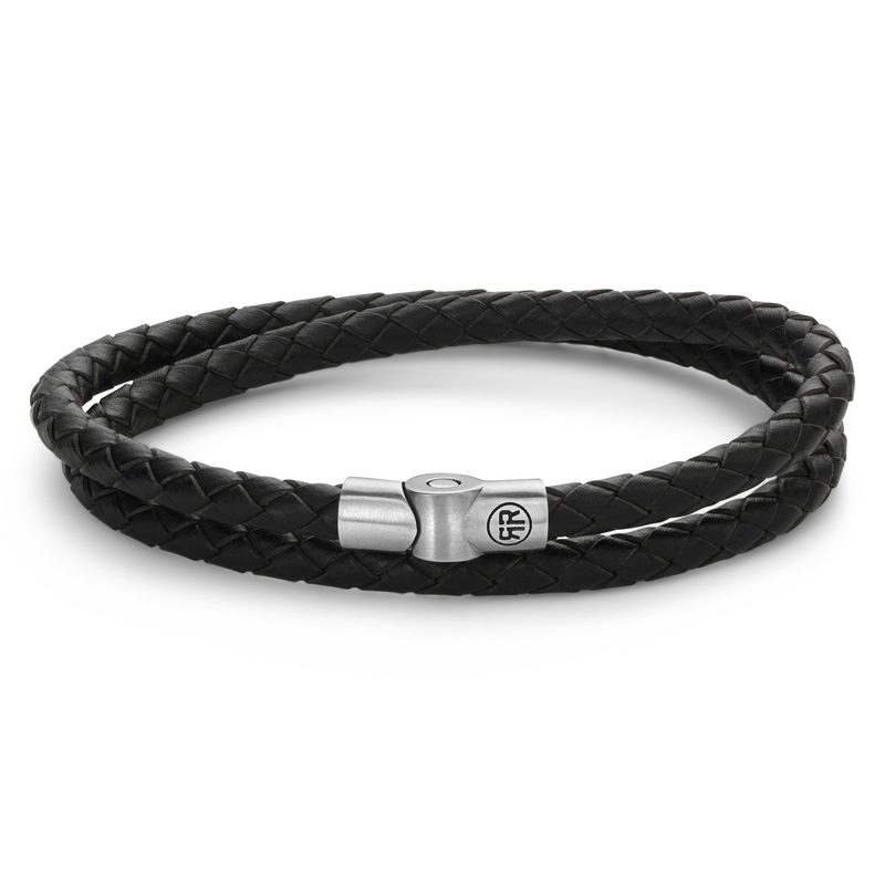 Rebel & Rose Full Metal Double Round Black L