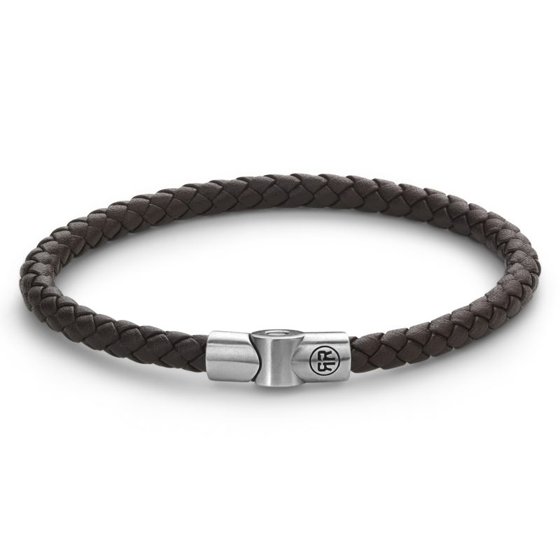 Rebel & Rose Full Metal Single Round Brown M