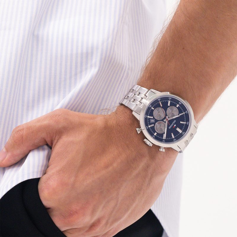 Tommy Hilfiger TH1710753 Horloge Heren Zilverkleur …