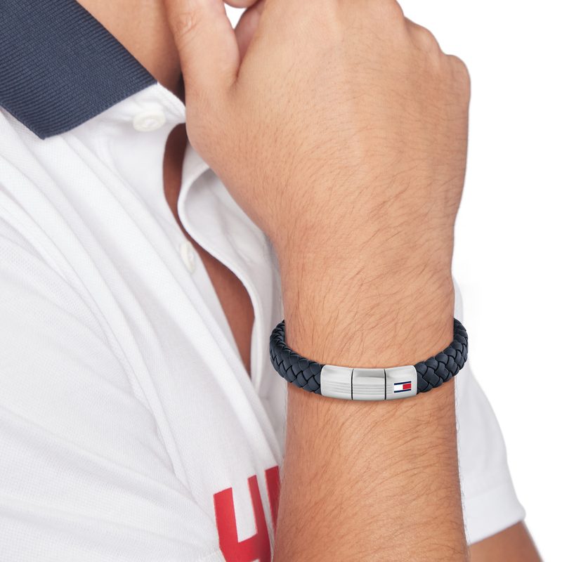 Tommy Hilfiger Jewels TJ2790660 Armband Heren Leer …
