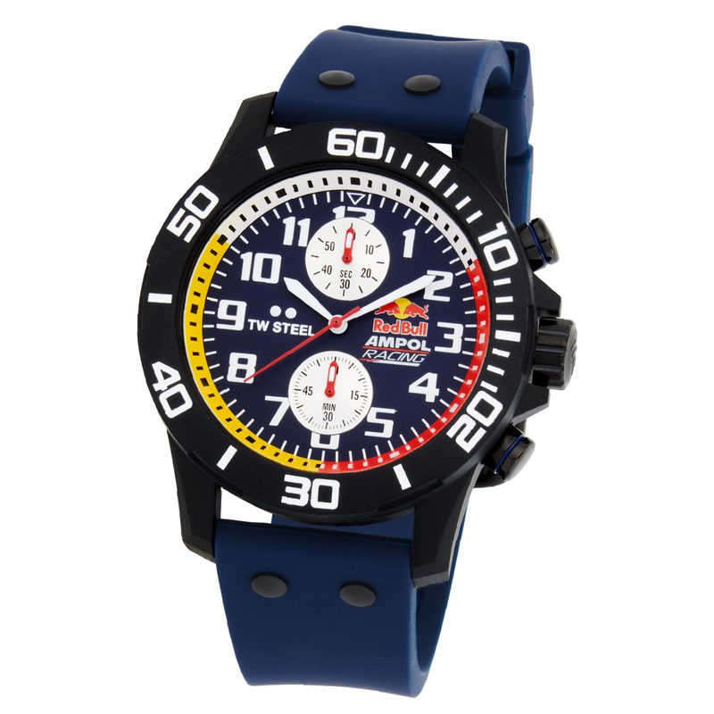 TW Steel Carbon Red Bull Ampol, zwart-blauw