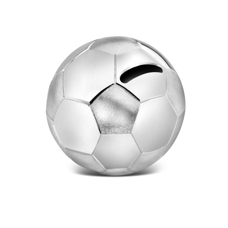 Zilverstad Spaarpot voetbal A6007260