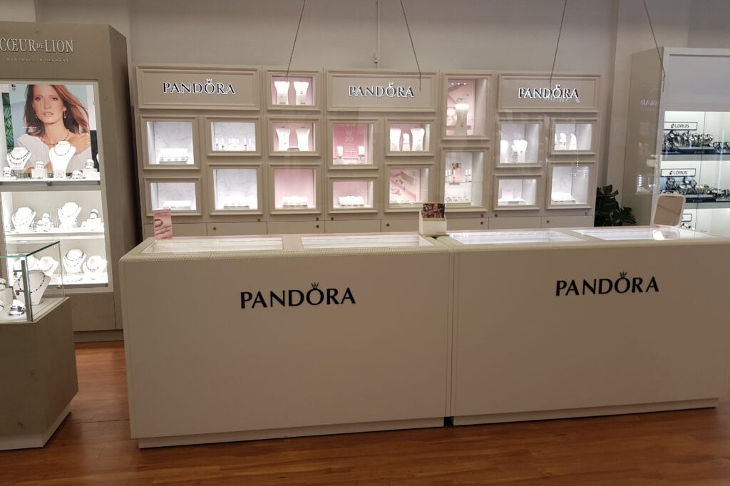 De Pandora shop-in-shop bij Juwelier Winteridee in Vlaardingen